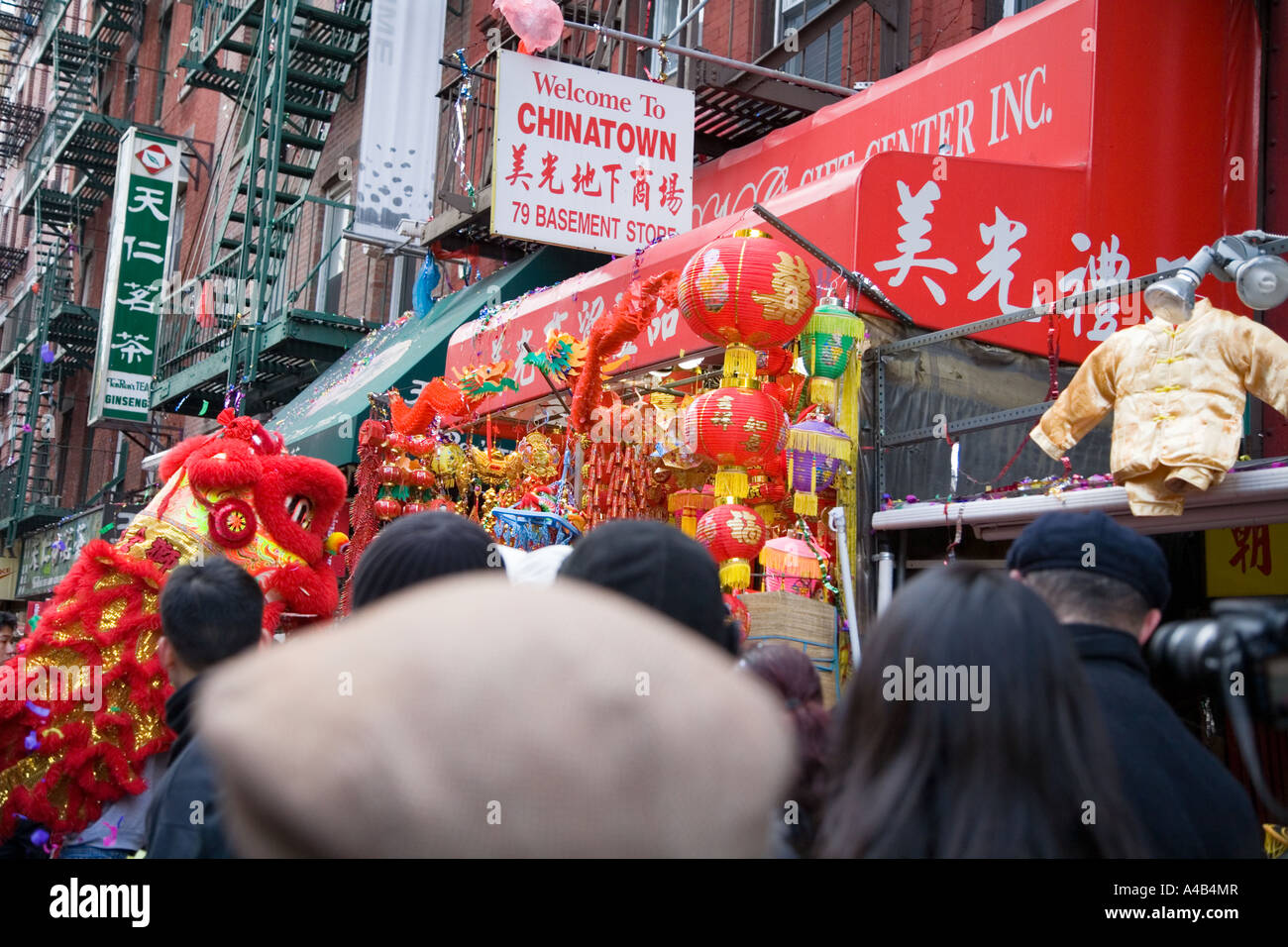 Chinese New Year (NYC Chinatown Stock Photo Alamy