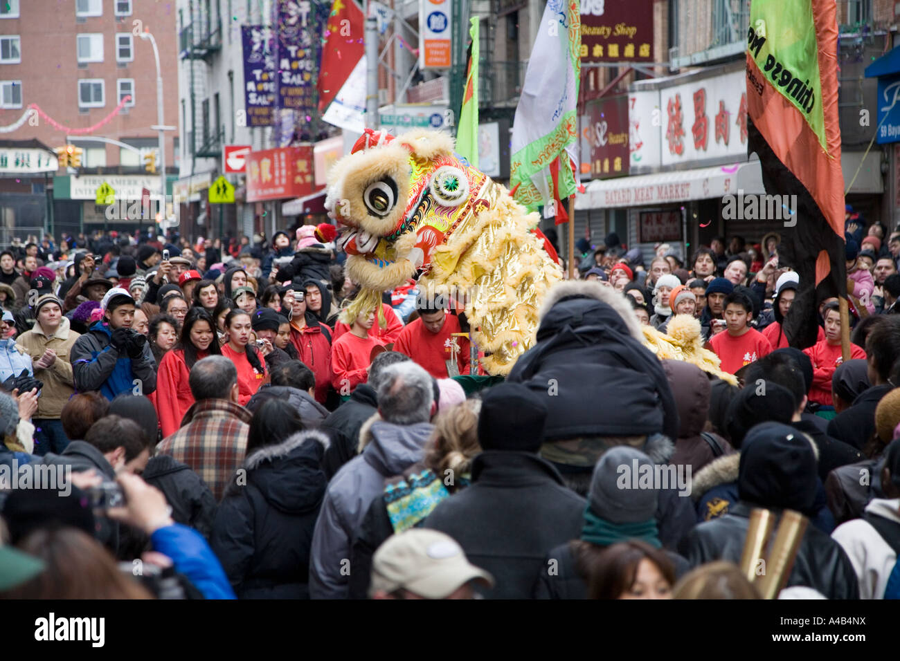 Chinese New Year (NYC Chinatown Stock Photo Alamy