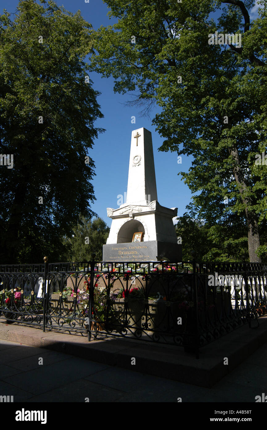 Where Pushkin is buried Where Pushkin is buried