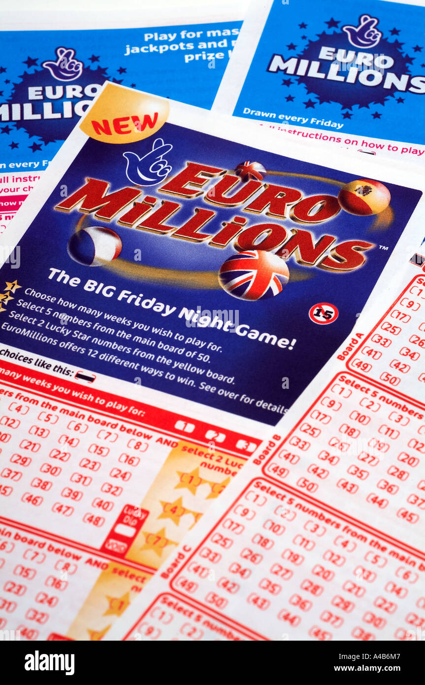 National lottery play slip game hires stock photography and images Alamy