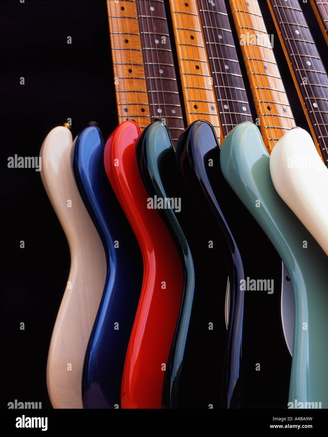 Fender Stratocaster Electirc Guitars Stock Photo Alamy