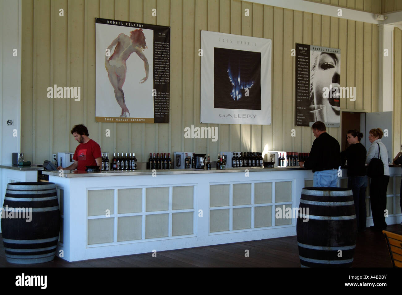 Tasting Room At Bedell Cellars Cutchogue Long Island New