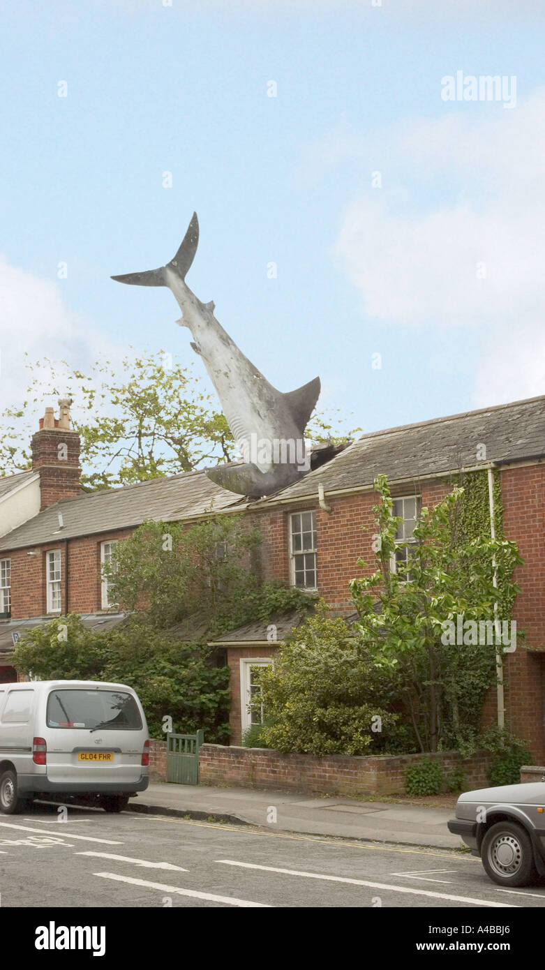 The Headington Shark Stock Photo Alamy