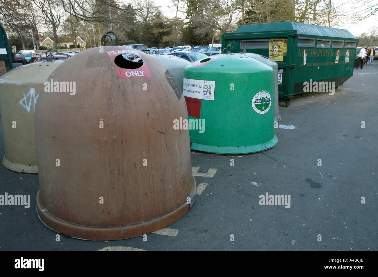 Color coded trash bins waste hires stock photography and images Alamy