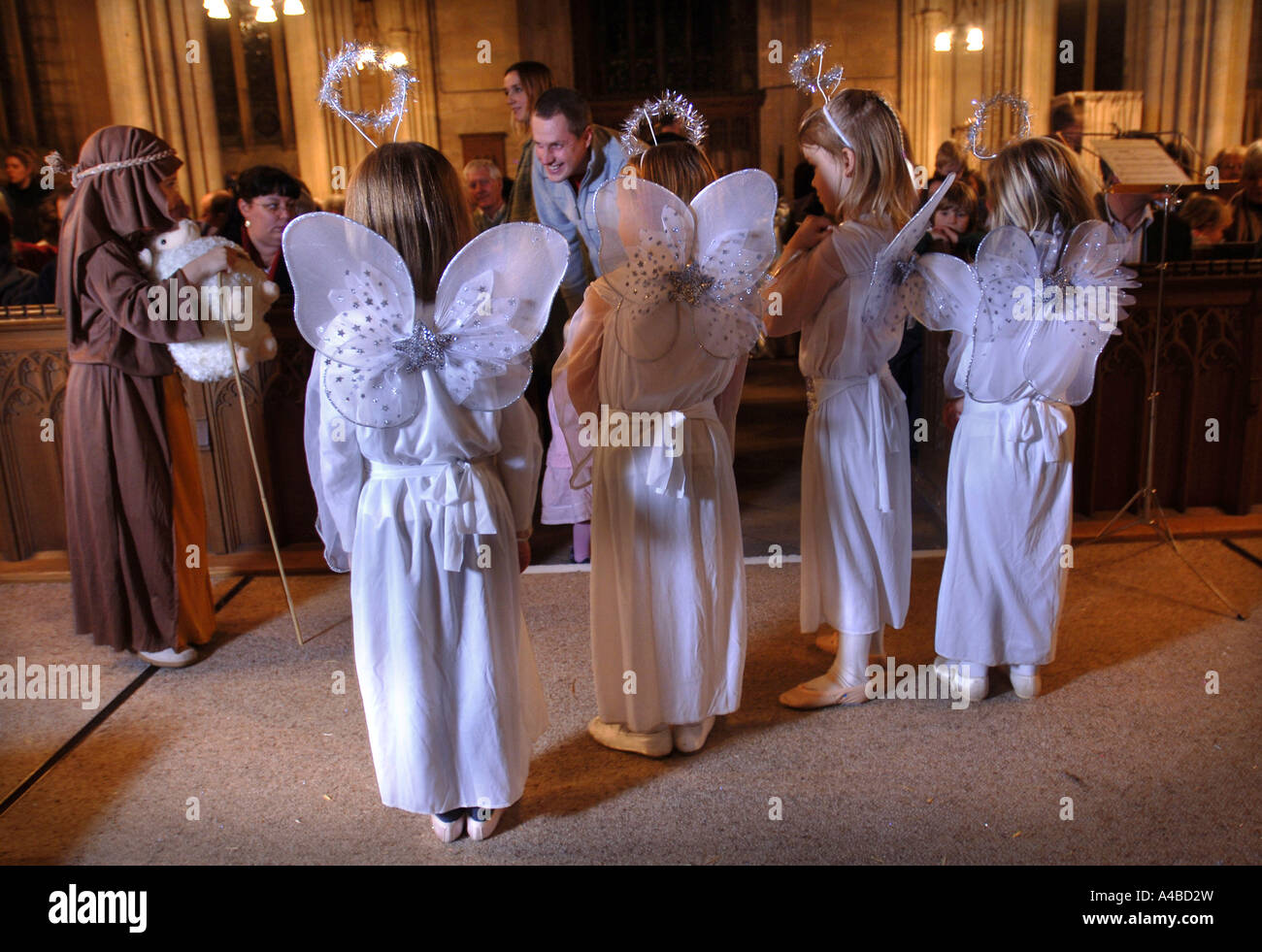 Nativity play angel hires stock photography and images Alamy