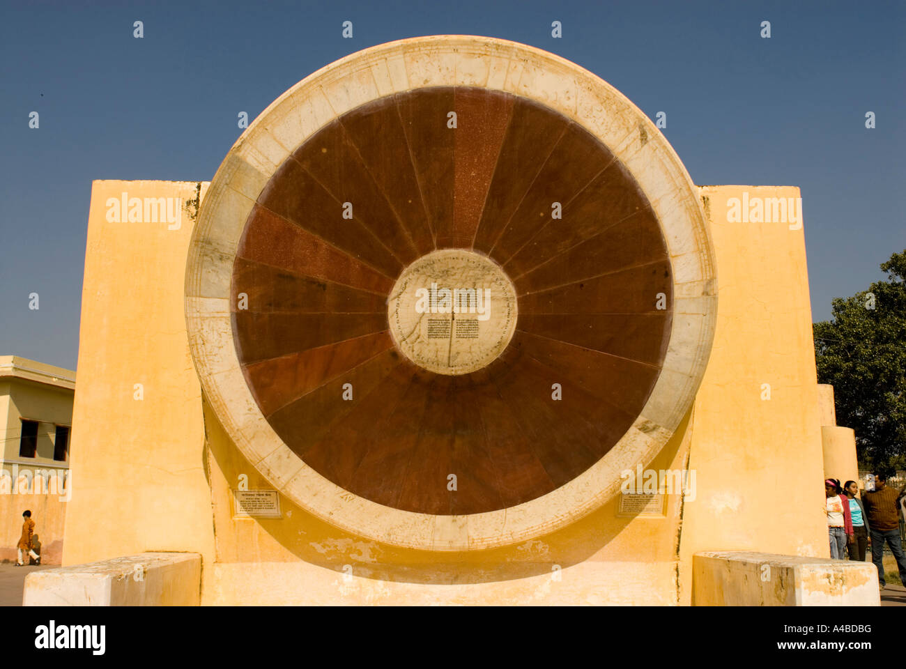 Stock image of Jaipur Observatory Sundial Stock Photo Alamy