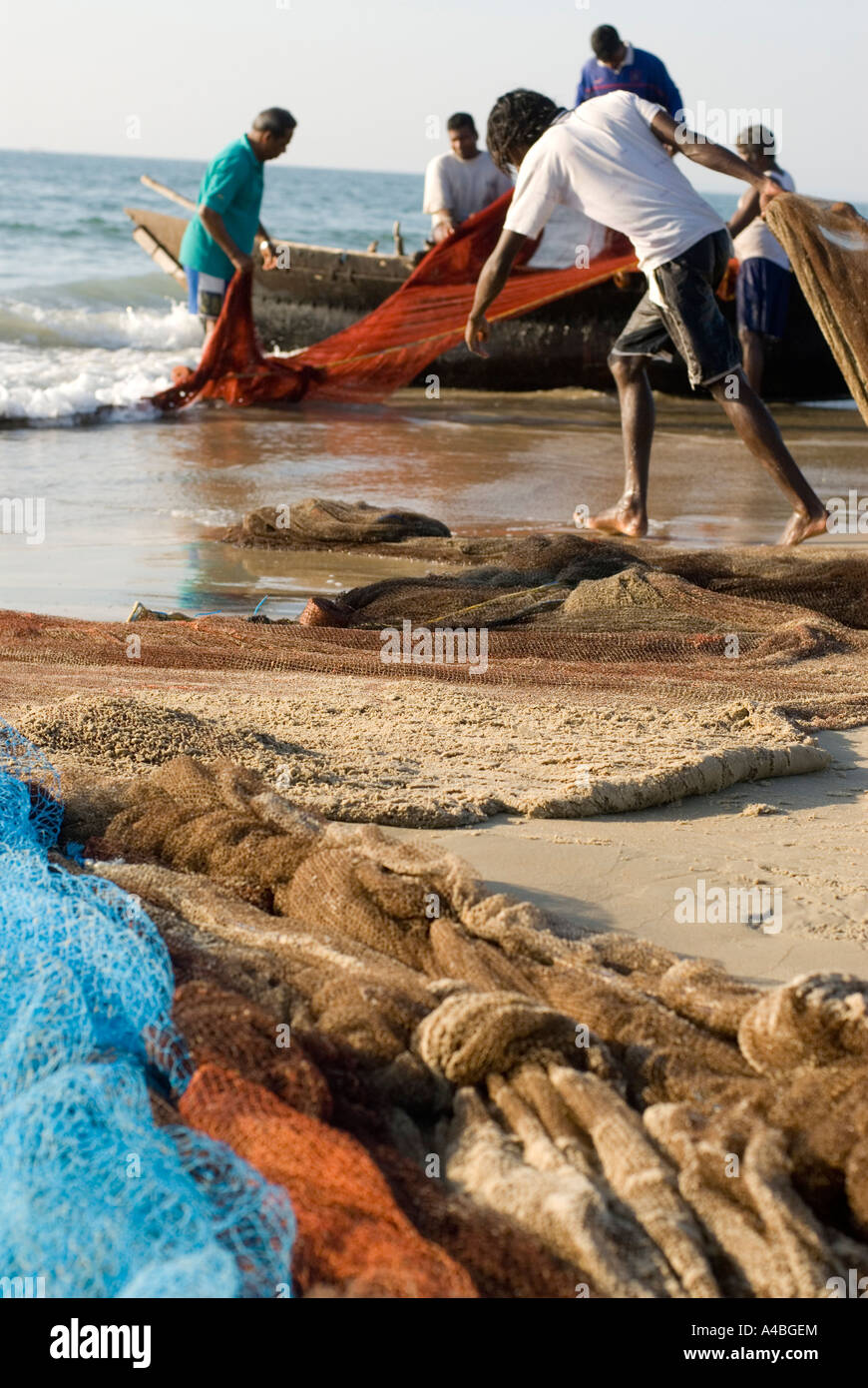 Goan fishermen hi-res stock photography and images - Alamy