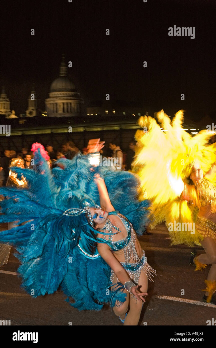 Thames Festival parade London Stock Photo