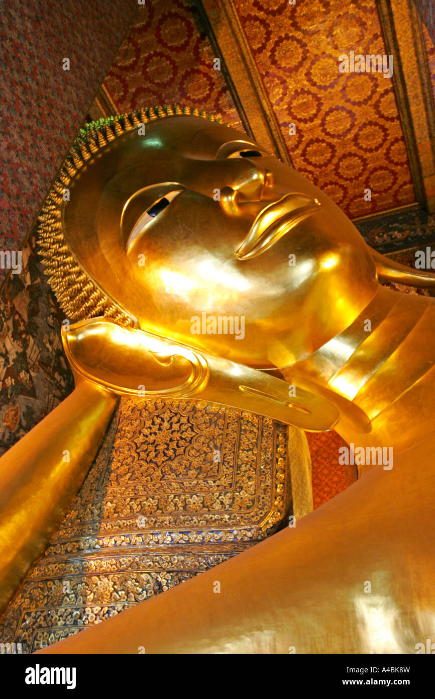 Wat Pho Temple Bangkok Thailand Stock Photo - Alamy