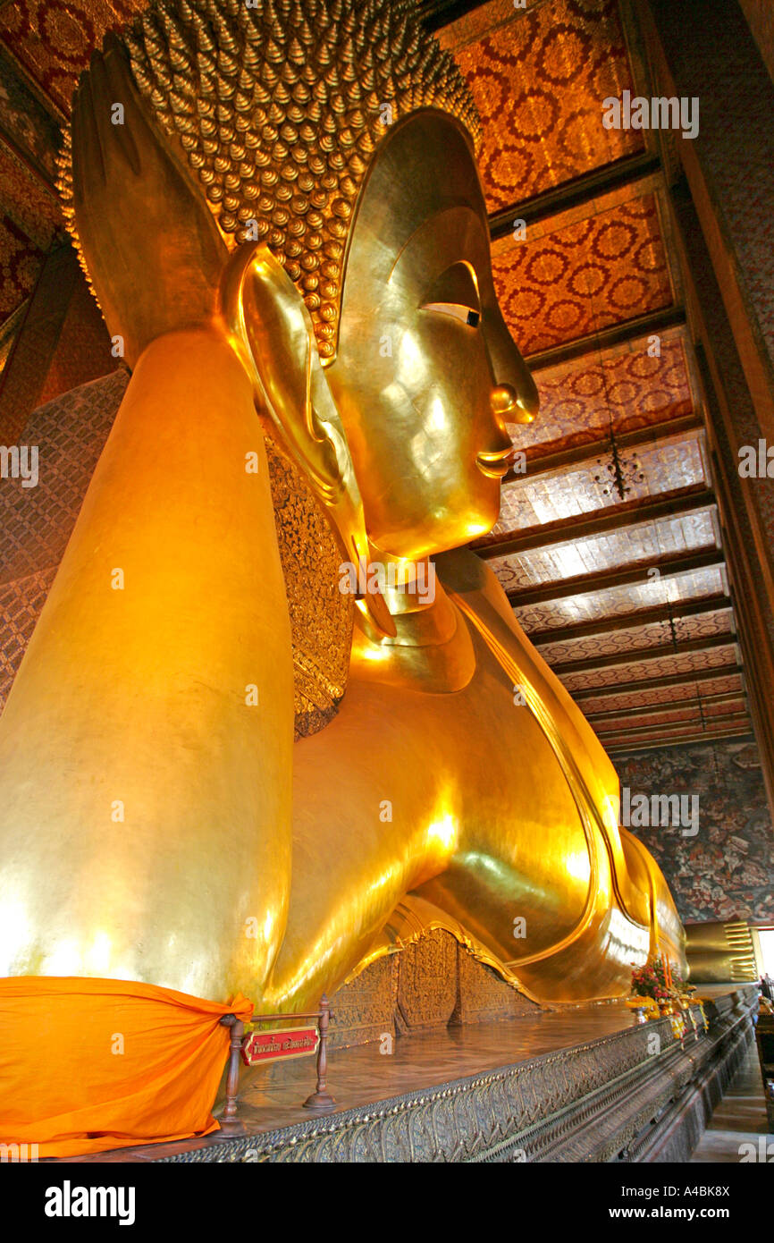 Wat Pho Temple Bangkok Thailand Stock Photo - Alamy