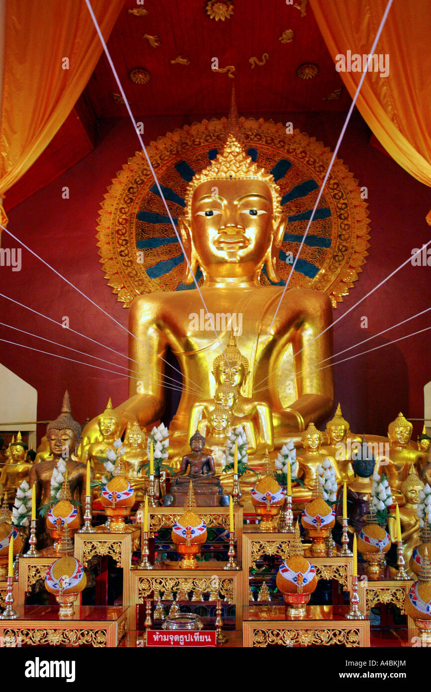 Wat Phra Singh in Chiang Mai Thailand Stock Photo