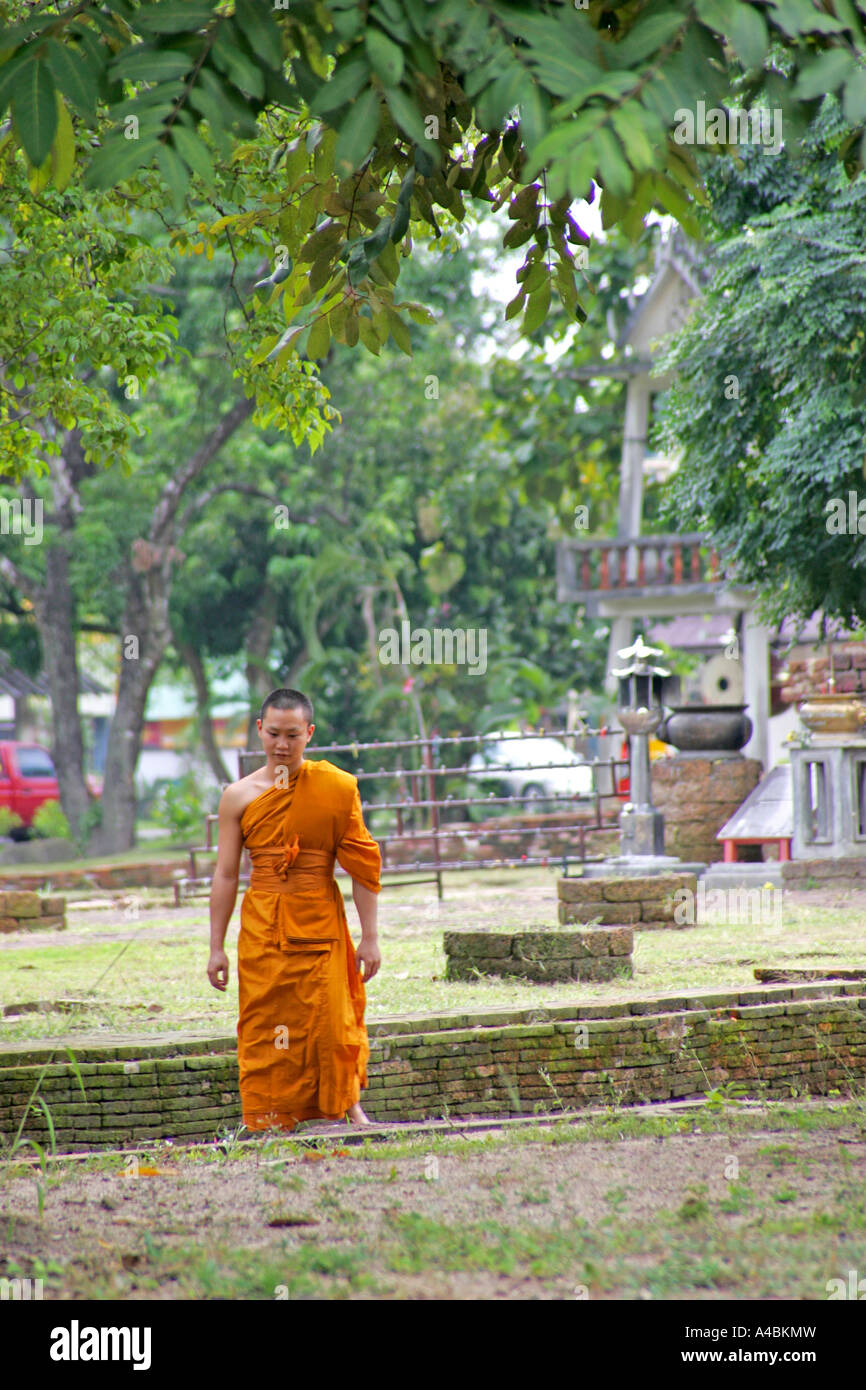 Wat Chet Yot in Chiang Mai Thailand Stock Photo