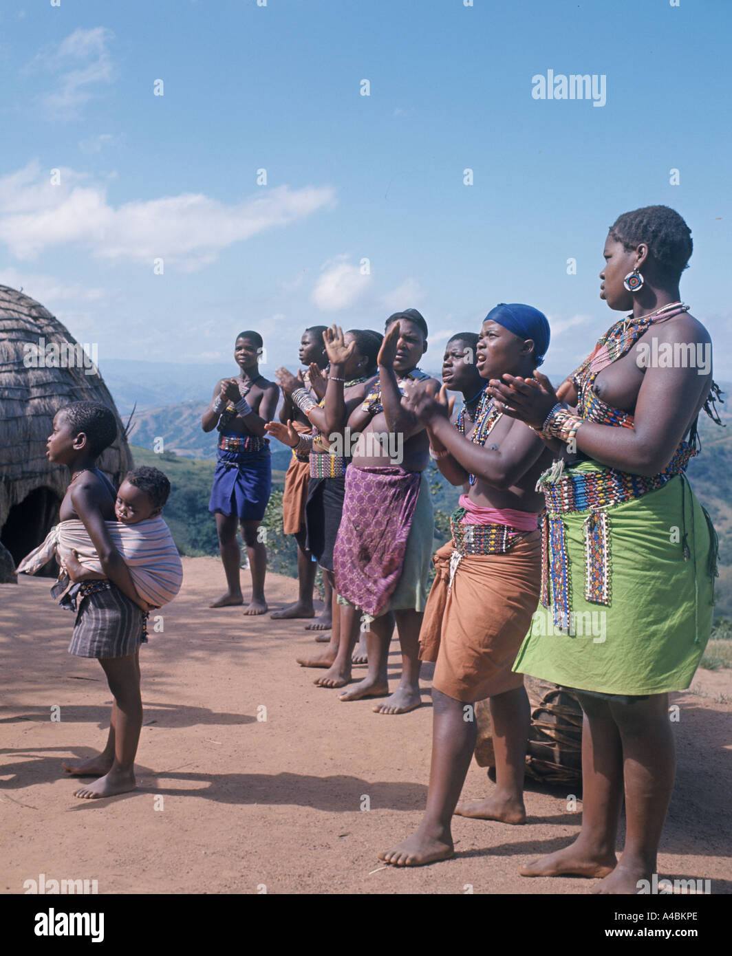 Zulu dancing in south africa hi-res stock photography and images - Alamy