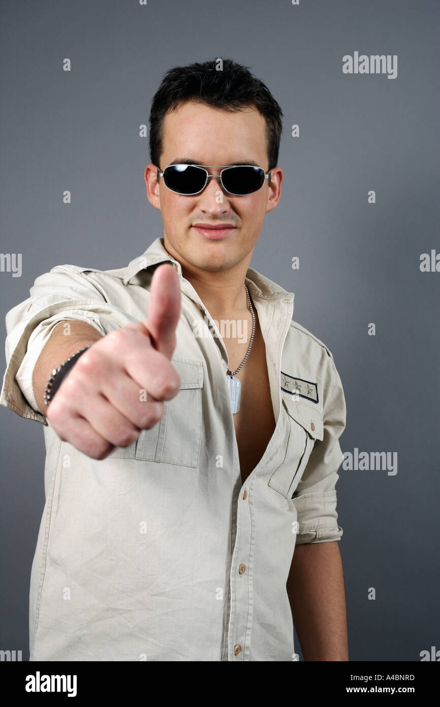 [identification tags] men security shirts [Caucasian appearance] [only