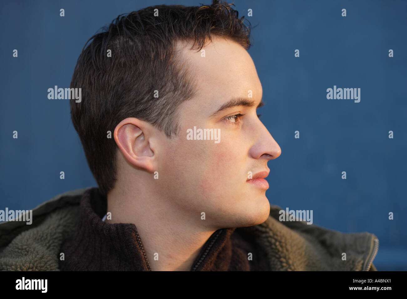 Portrait attractive young man hi-res stock photography and images - Alamy