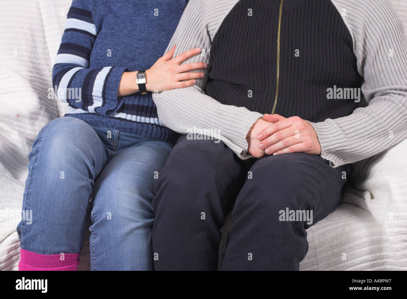 Sitting rooms, women, sofa hi-res stock photography and images - Alamy