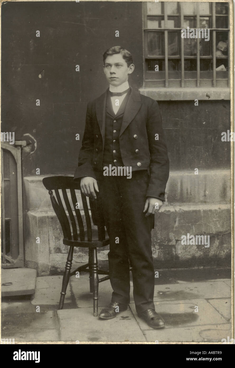 Footman circa 1890 Villiers & Quick, Bristol Stock Photo - Alamy