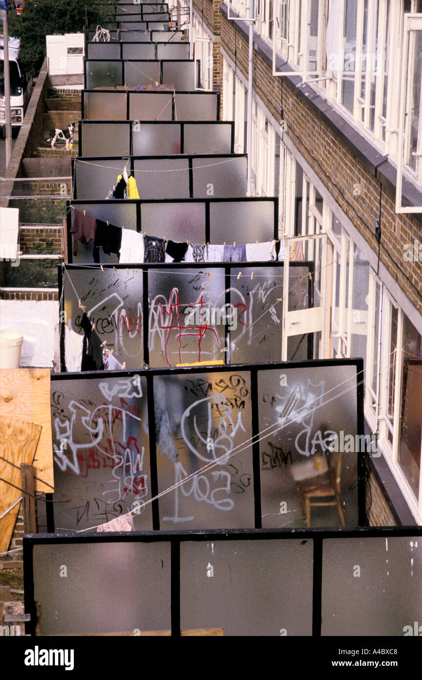 housing estate north peckham london 1990 1990 Stock Photo Alamy