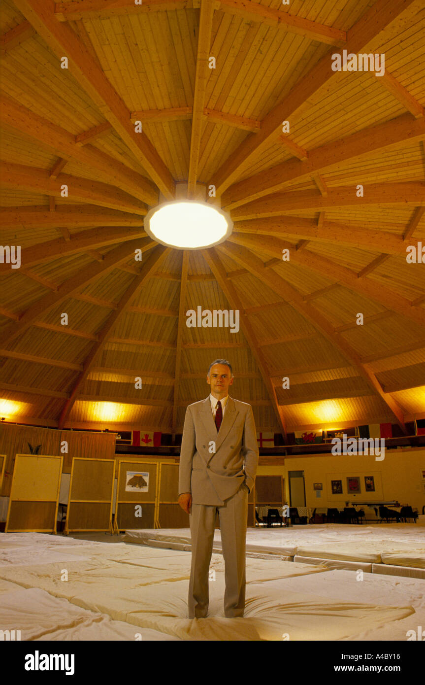 JOHN RENWICK, ARCHITECT OF 'THE IDEAL VILLAGE' INSIDE THE MAHARISHI