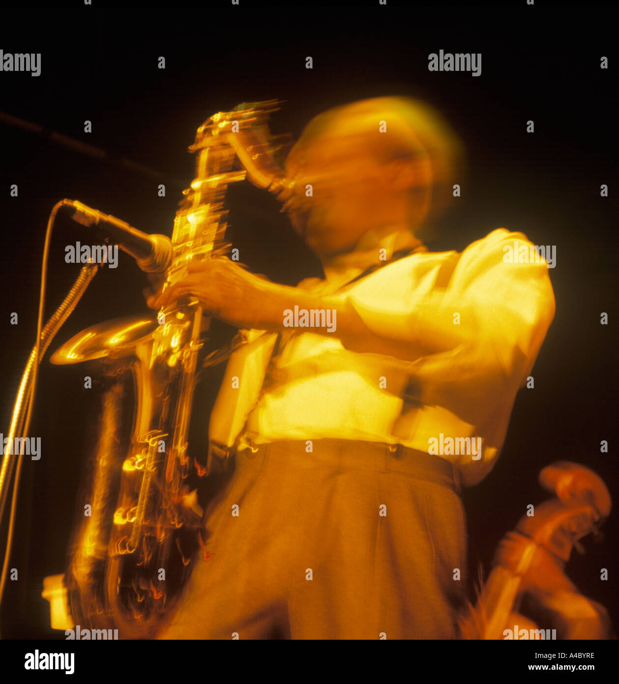 Jazz Saxophone Player New Orleans Stock Photo 6286269 Alamy