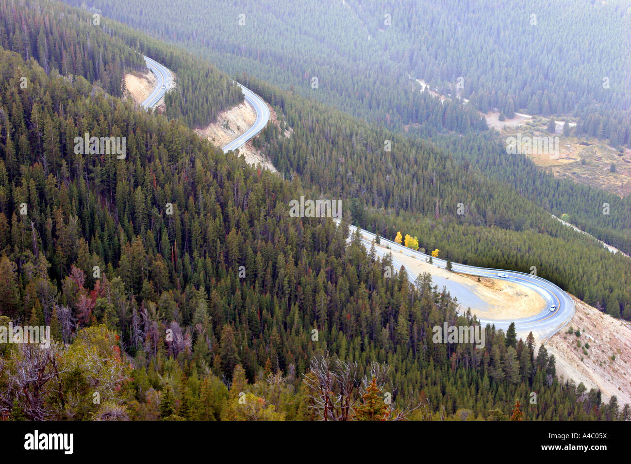 Beartooth Highway Wyoming Montana Stock Photo Alamy