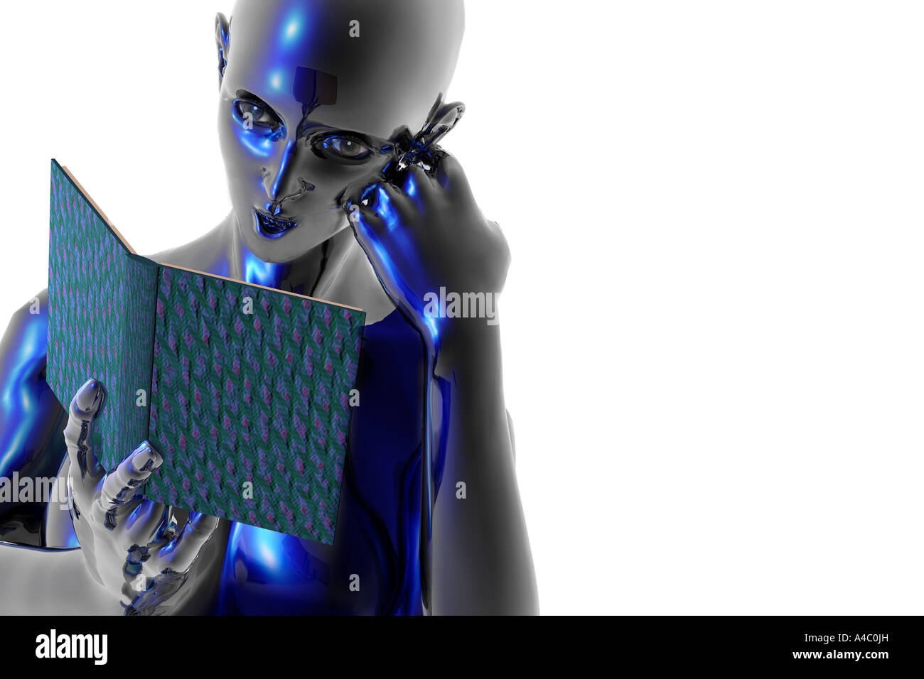 Mannequin reading a book Stock Photo Alamy