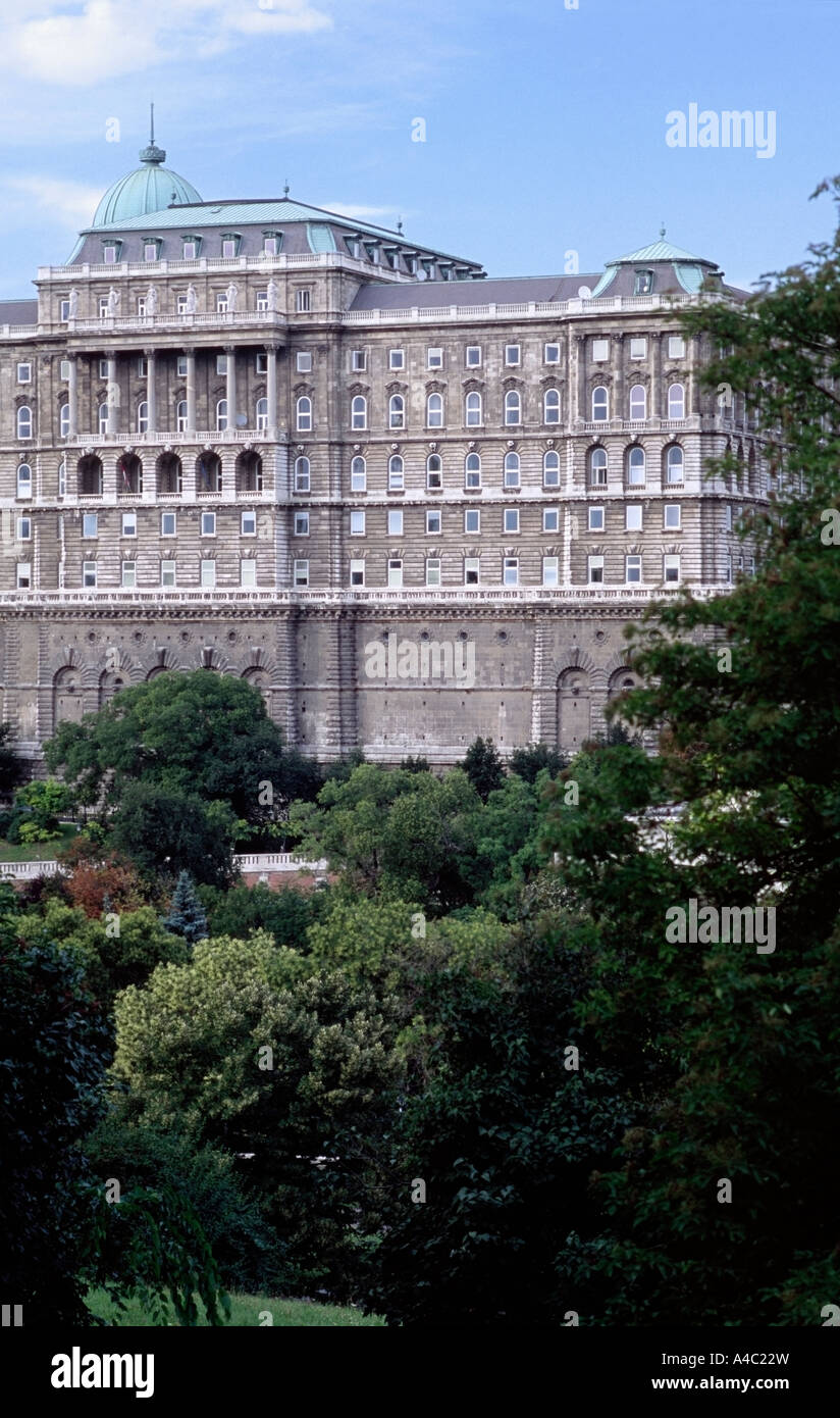 Buda Castle Royal Palace Budapest Hungary Stock Photo - Alamy