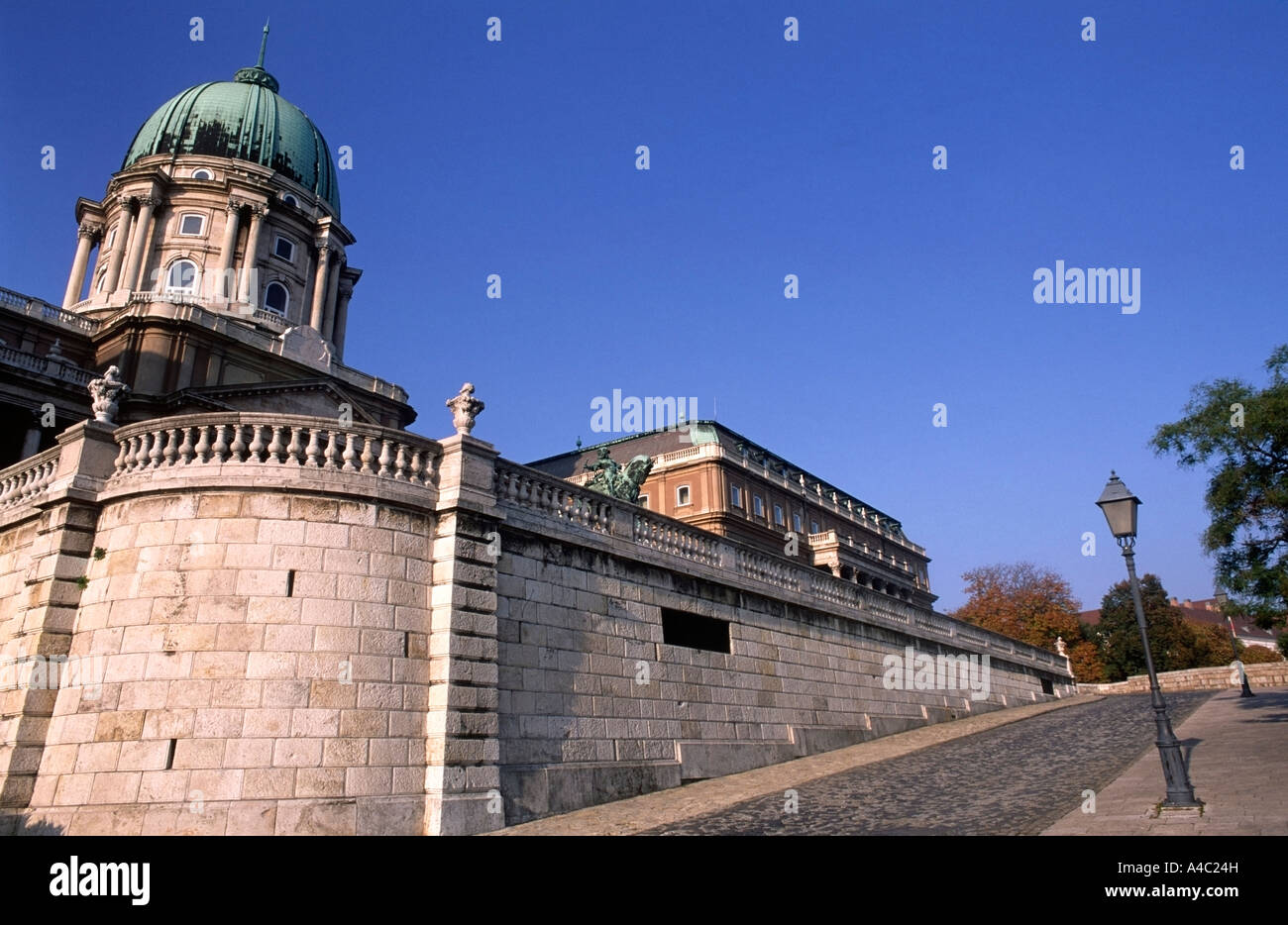 Buda Castle Royal Palace Budapest Hungary Stock Photo - Alamy