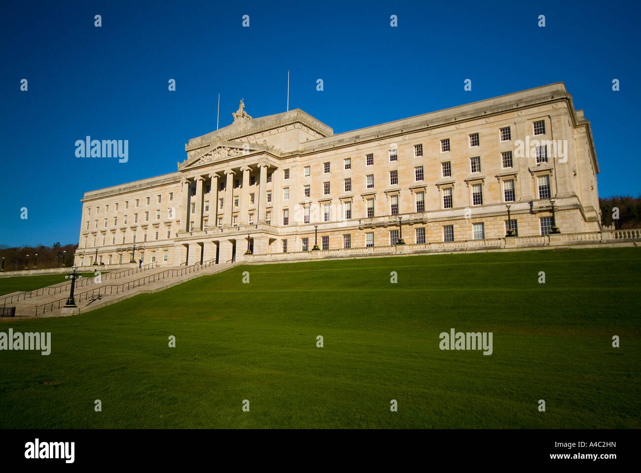 Stormont seat of Northern Ireland assembly Stock Photo