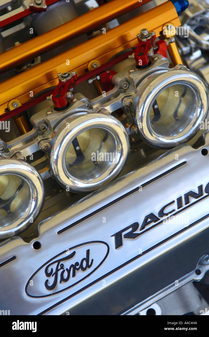 Engine intake carburater manifolds on hires stock photography and