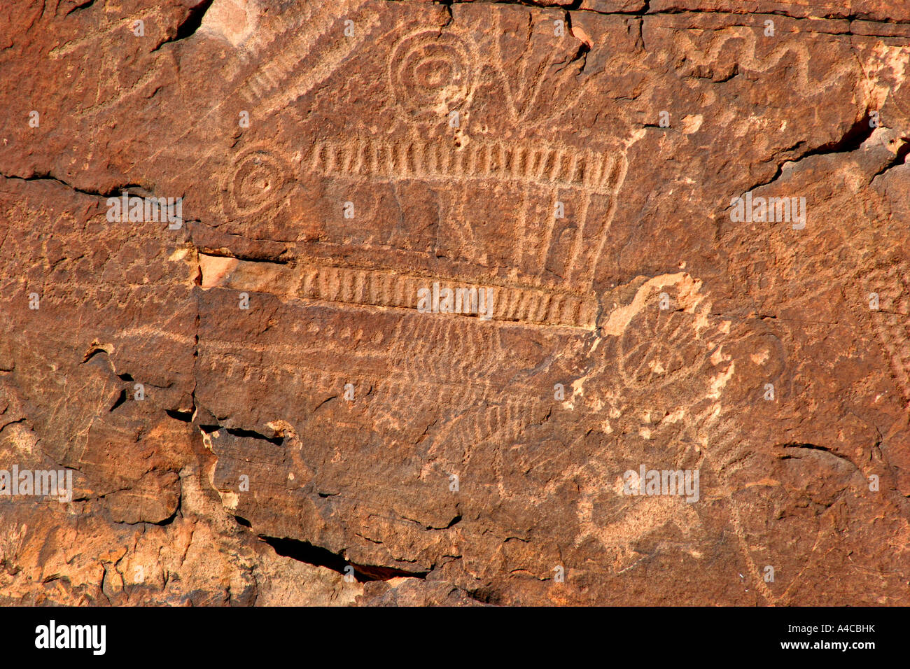 parowan gap petroglyphs, utah Stock Photo - Alamy