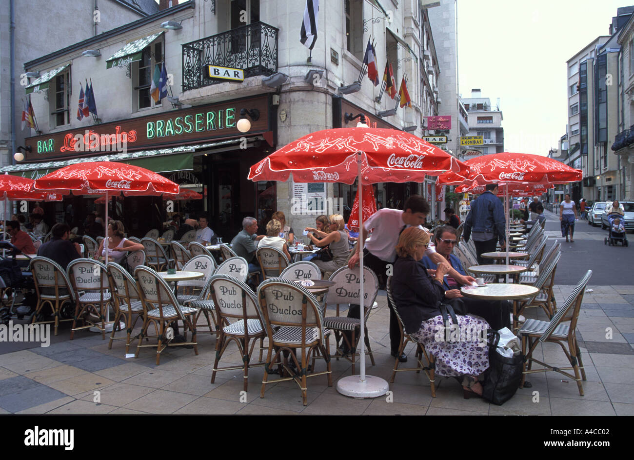 Cafe Tours Town Centre Stock Photo - Alamy