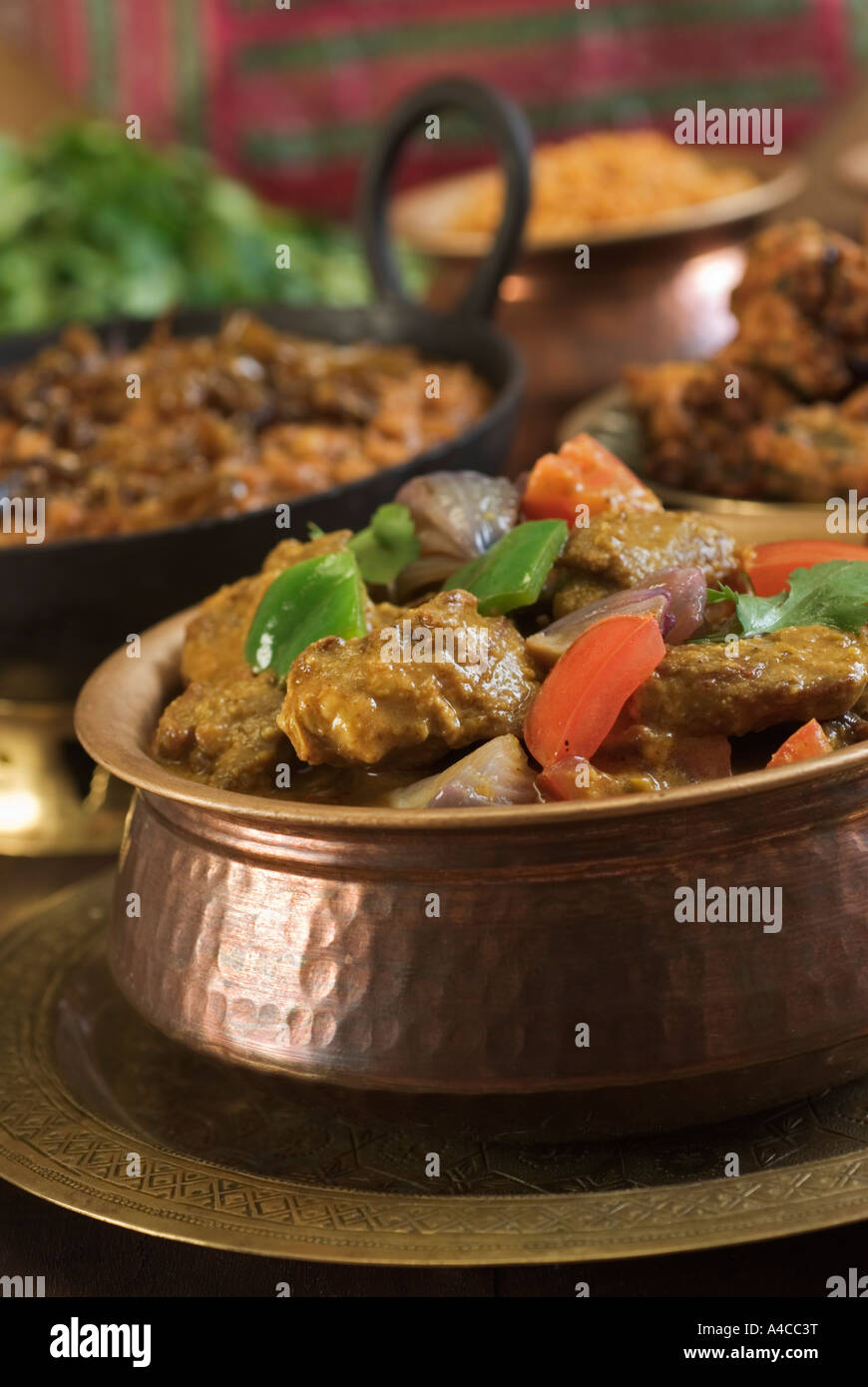 Lamb Jalfrezi Pakistan India food Stock Photo Alamy