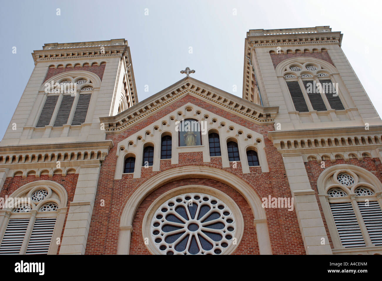 Assumption Cathedral in Bangkok Thailand Stock Photo