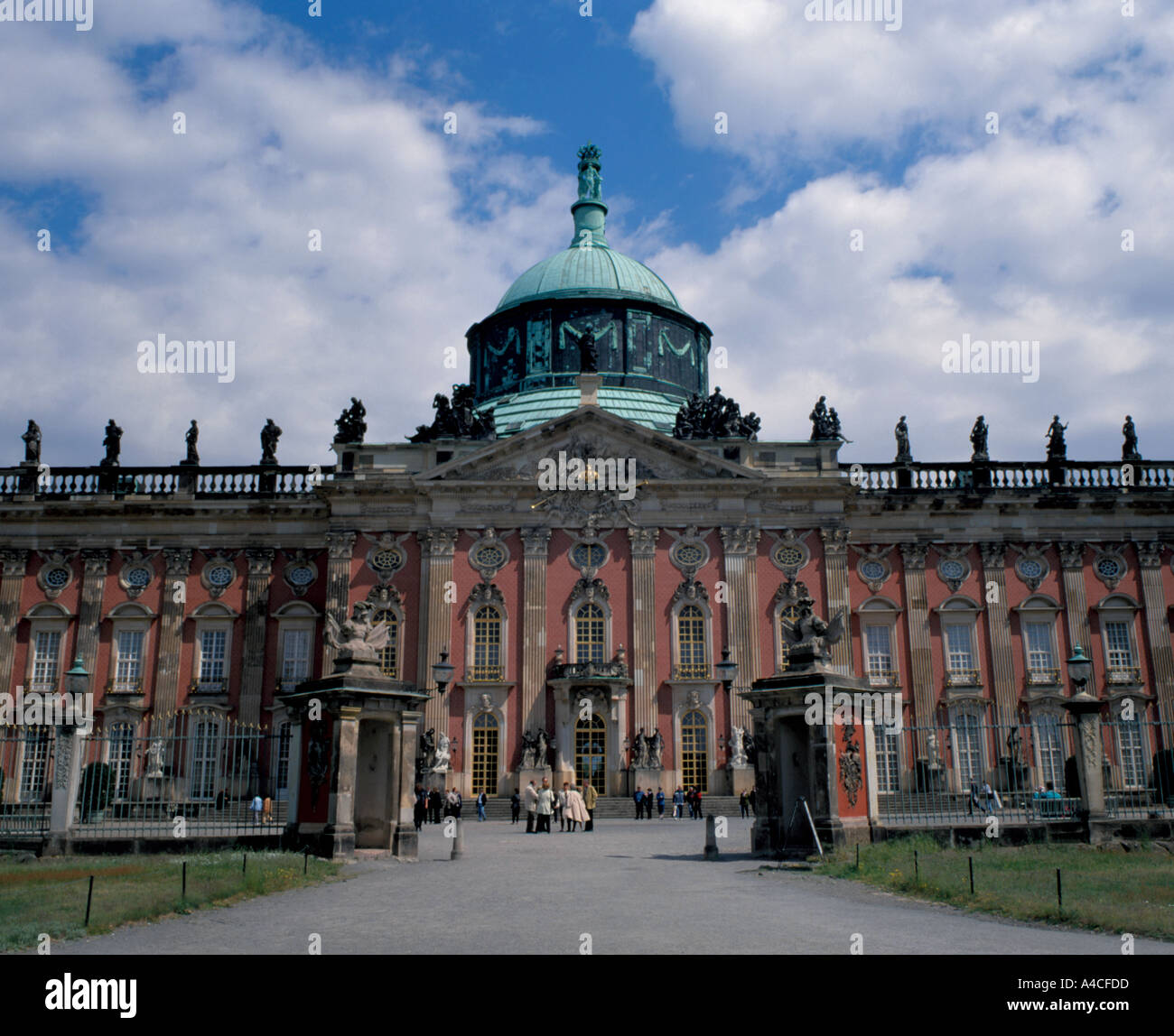 Neues Palais (New Palace), Potsdam, Brandenburg, Germany Stock Photo