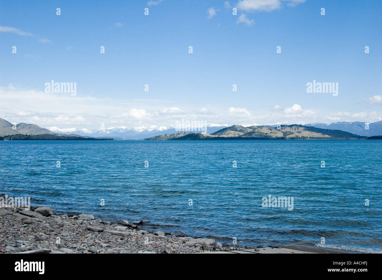 Flathead Lake, Montana Stock Photo Alamy