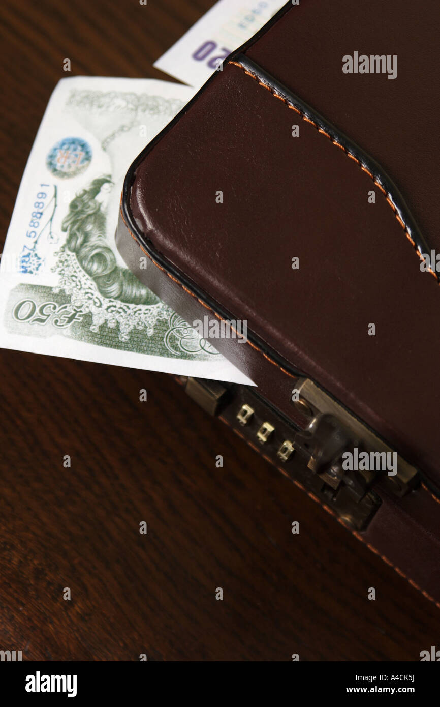 Briefcase money pound hires stock photography and images Alamy