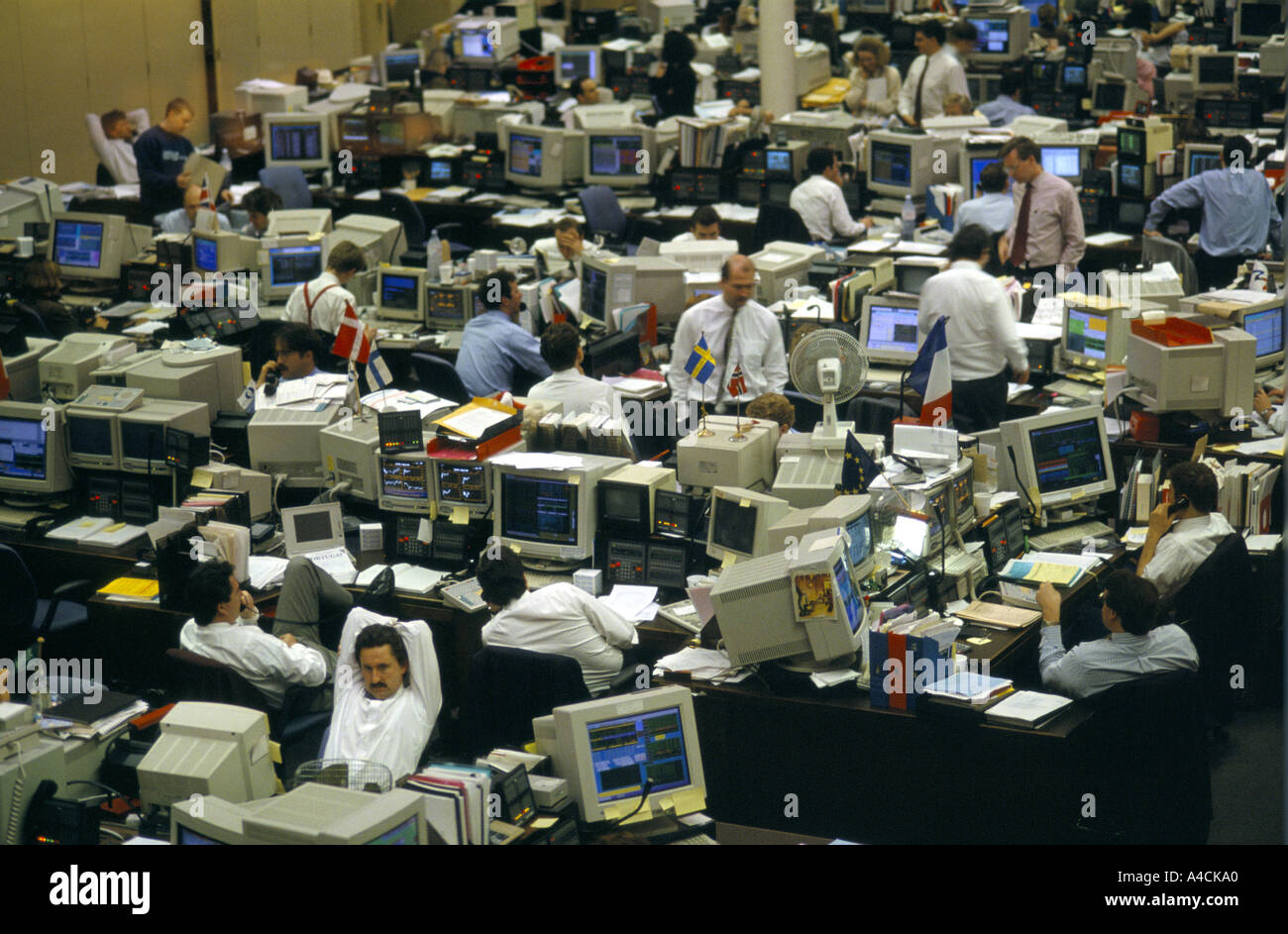 Office trading floor hires stock photography and images Alamy