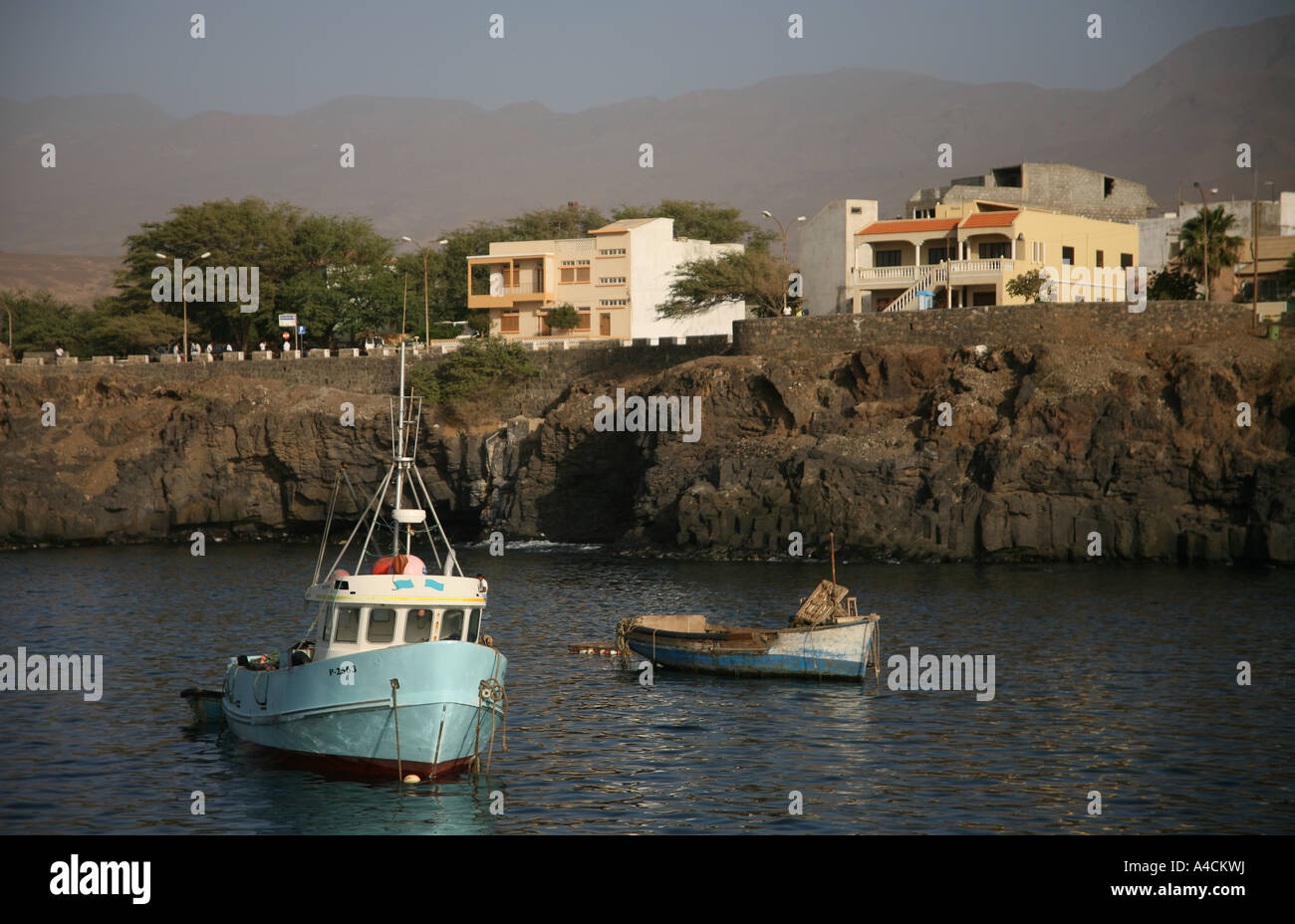 Porto Novo Cape Verde Stock Photo Alamy
