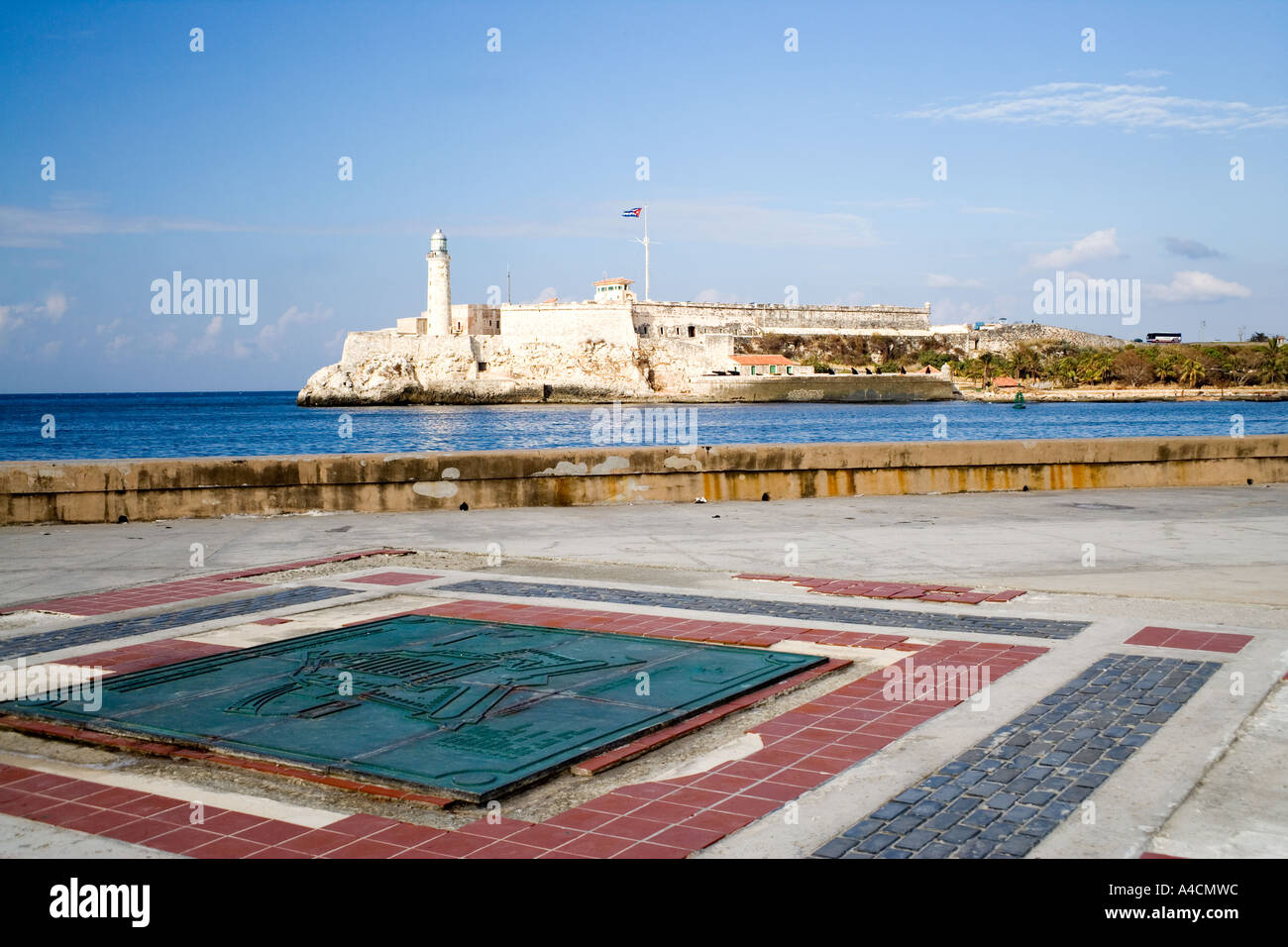 The Castillo de Tres Reyes del Morro from the Malecon,Havana, Cuba ...