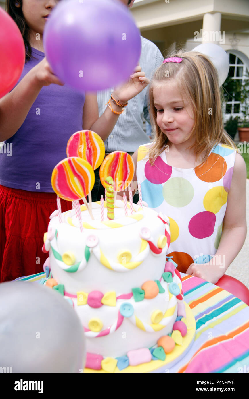 Children s outdoor party Stock Photo Alamy