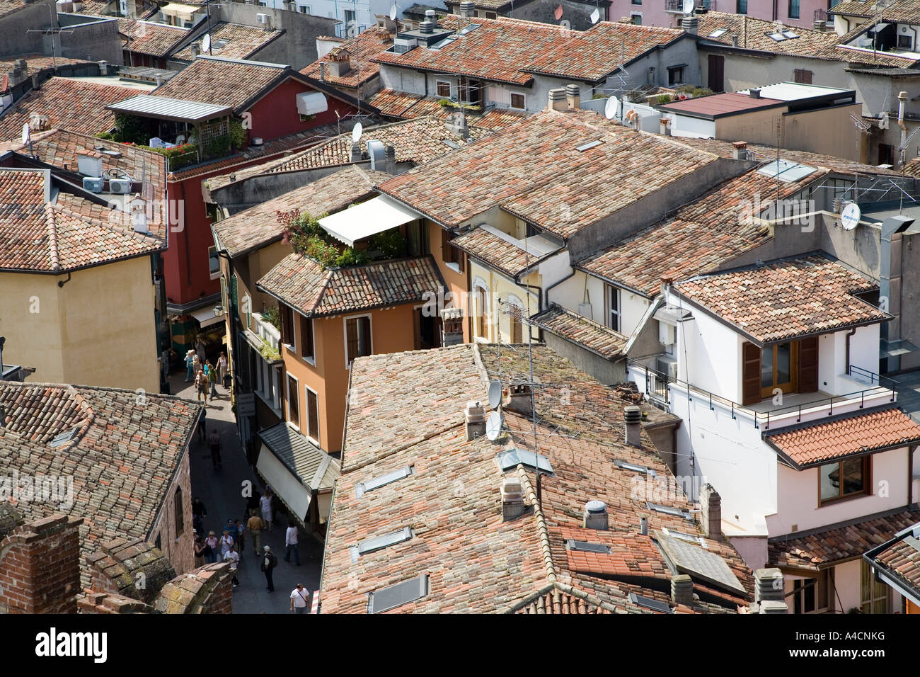 italian roof tiles Stock Photo - Alamy