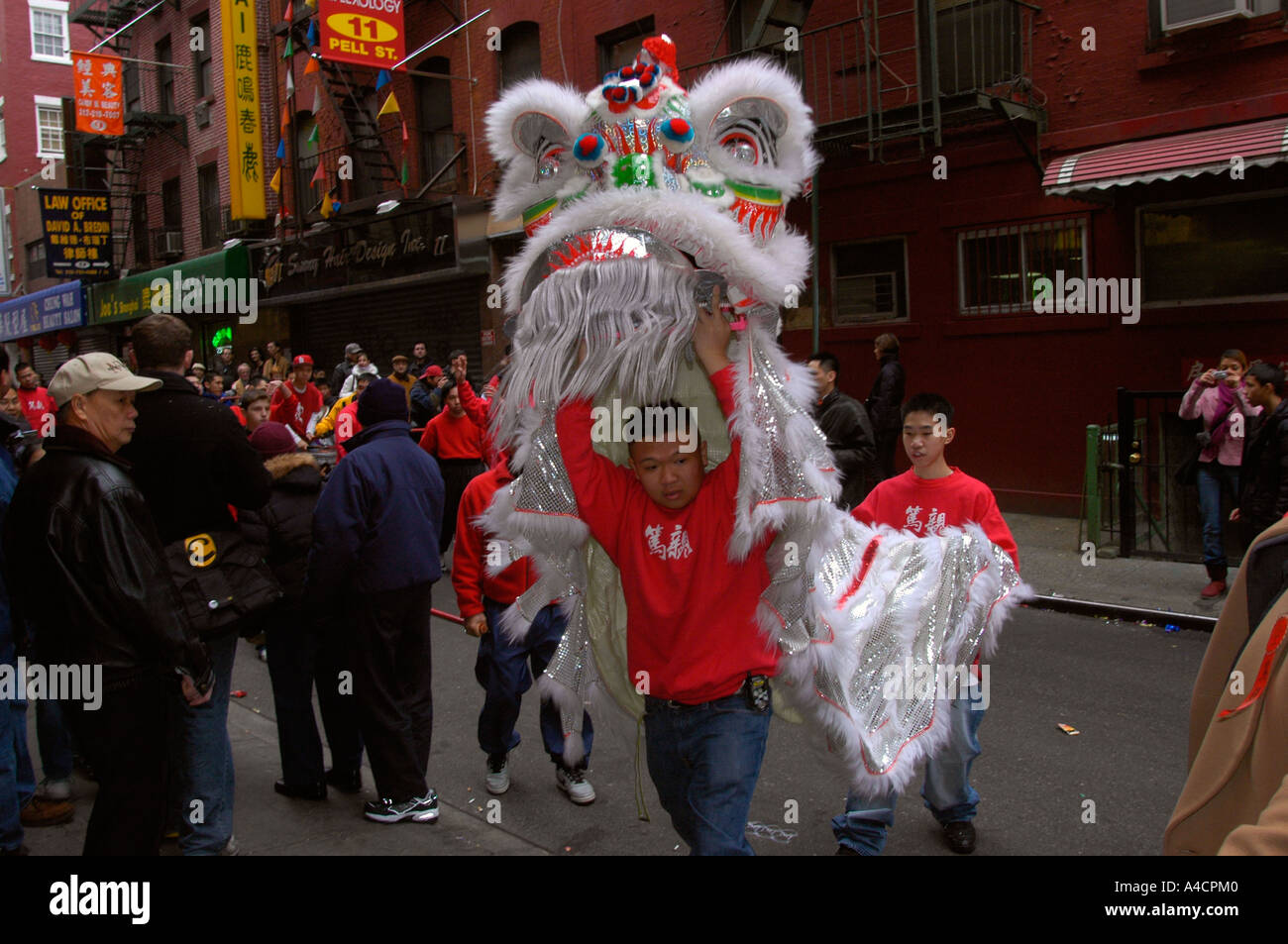 Chinese new Year in NYC Chinatown Stock Photo Alamy