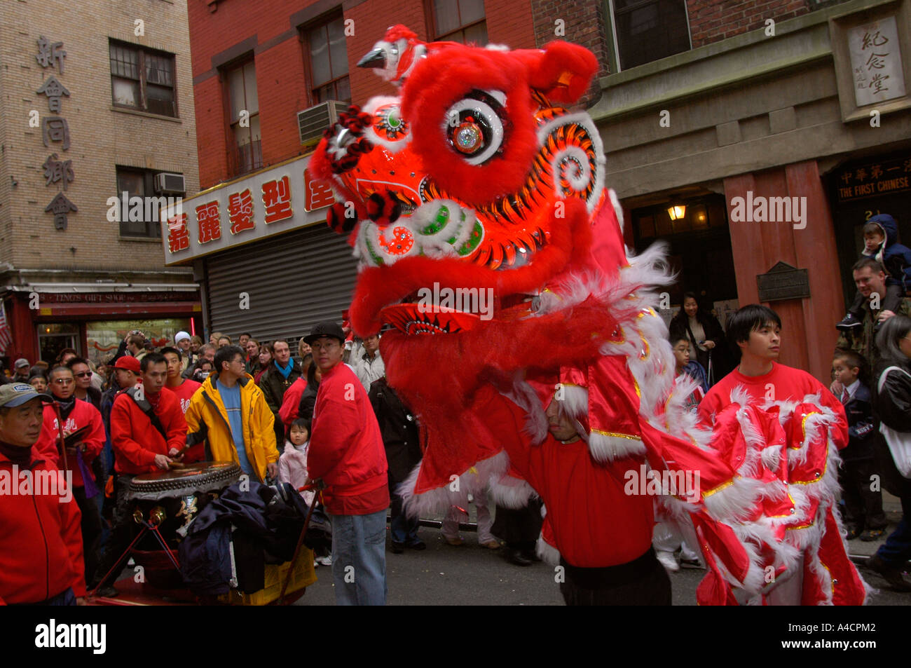 Chinese new Year in NYC Chinatown Stock Photo Alamy