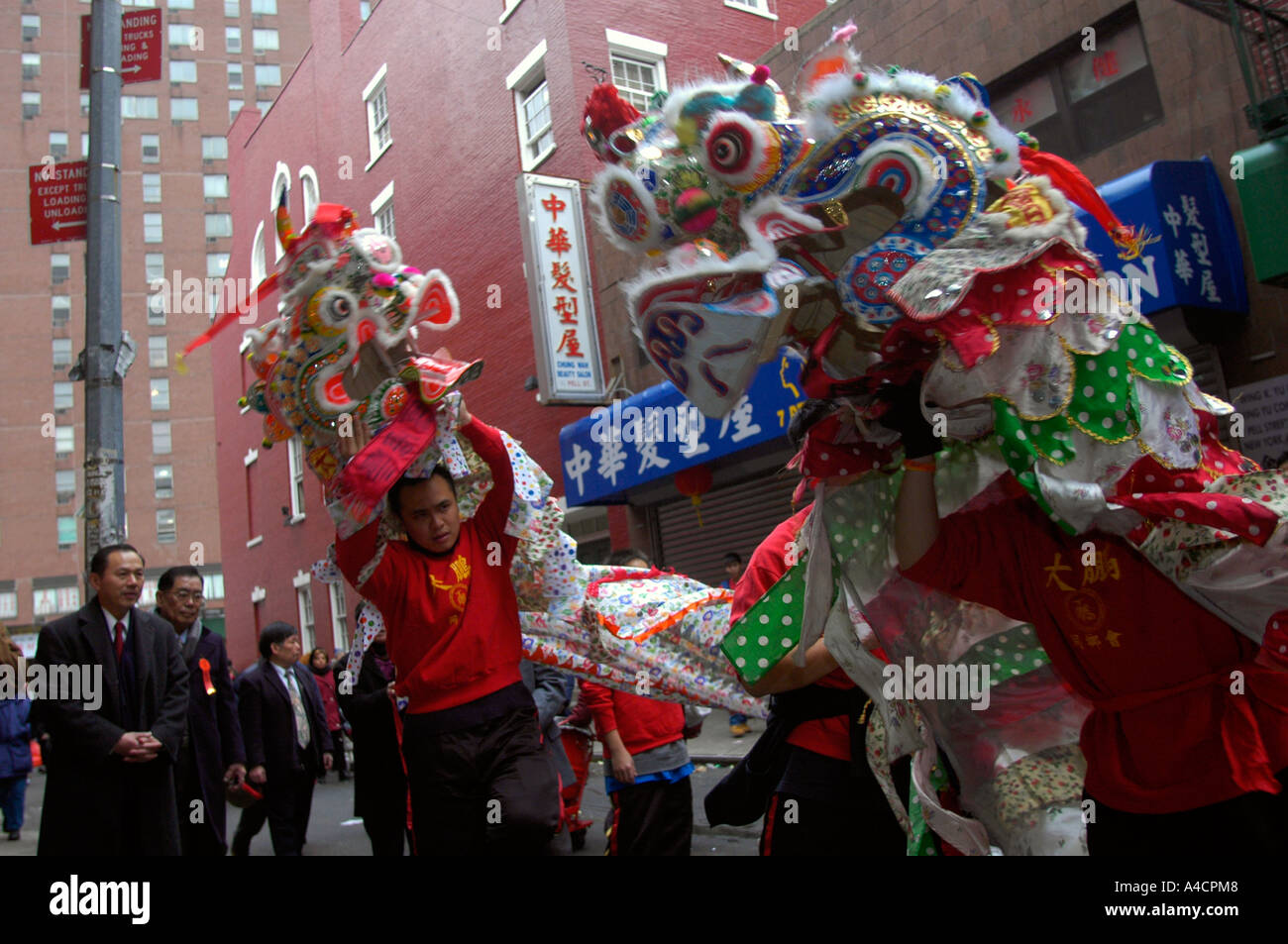 Chinese new Year in NYC Chinatown Stock Photo - Alamy