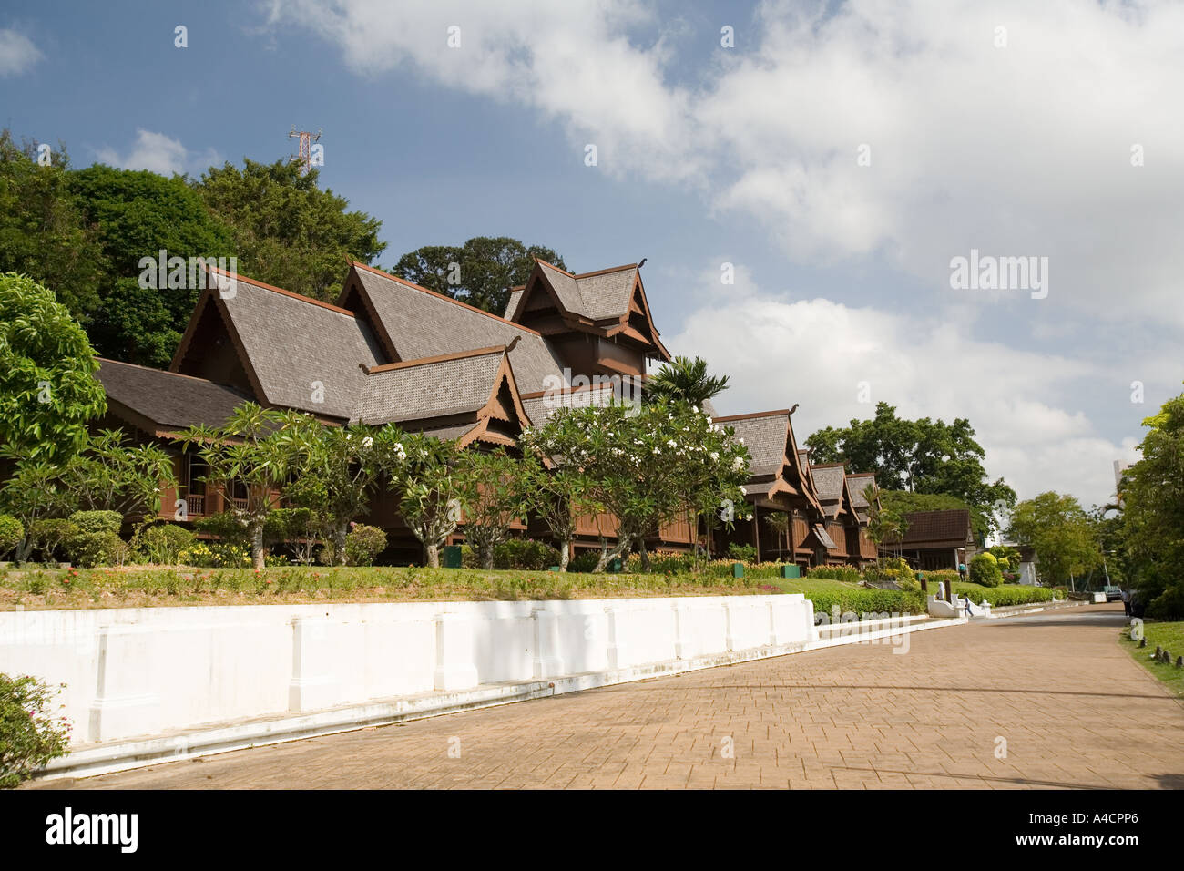 Dutch House Architecture Melaka High Resolution Stock Photography 