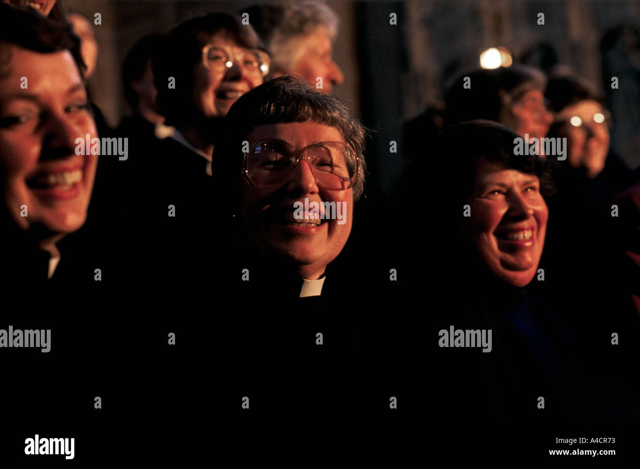 Ordination Of Women Priests March 1994 Stock Photo Alamy