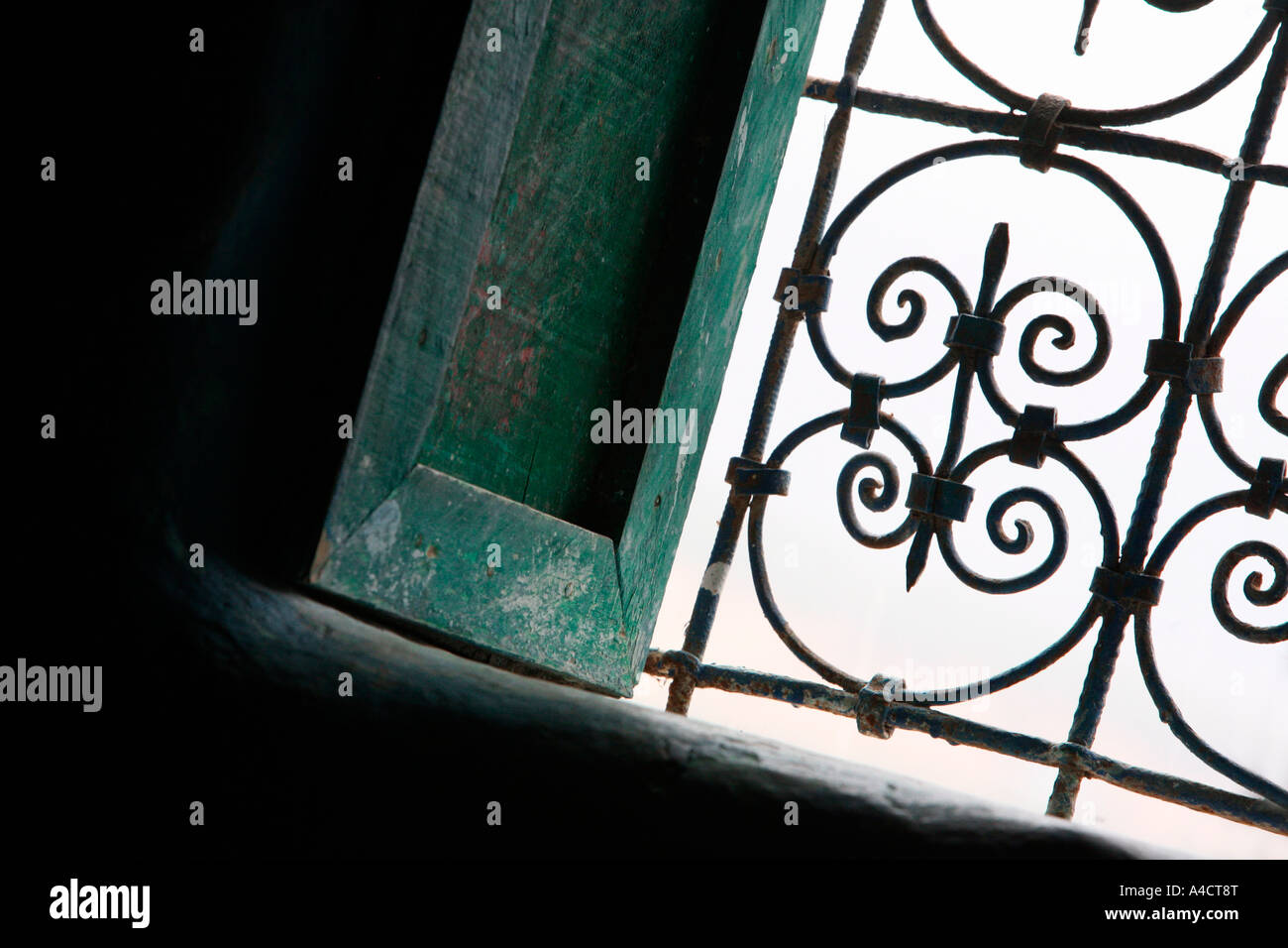 Wrought iron accents hi-res stock photography and images - Alamy