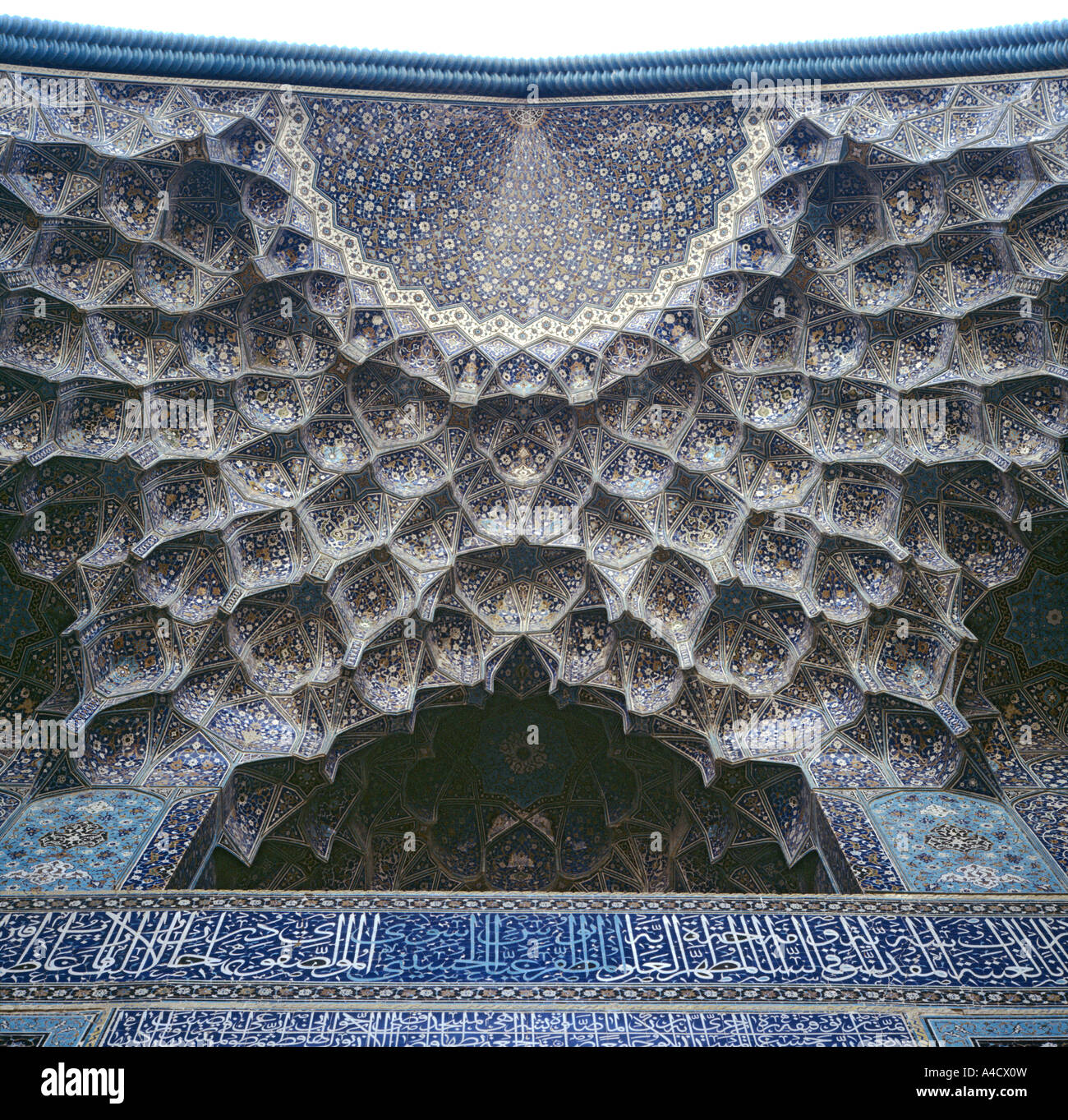 The Masjid-i Shah, Isfahan, Iran Stock Photo