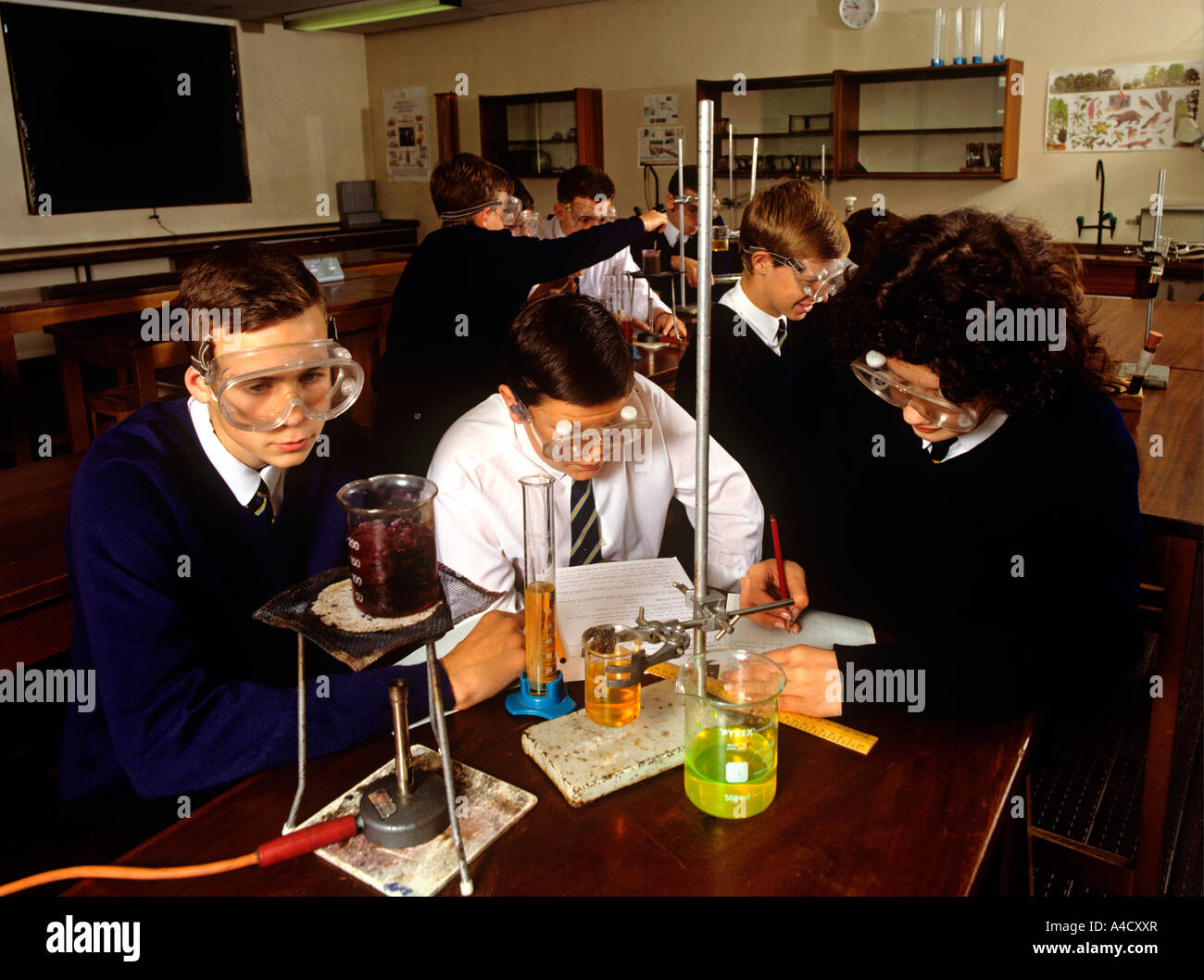 education-high-school-students-using-bunsen-burner-for-scientific